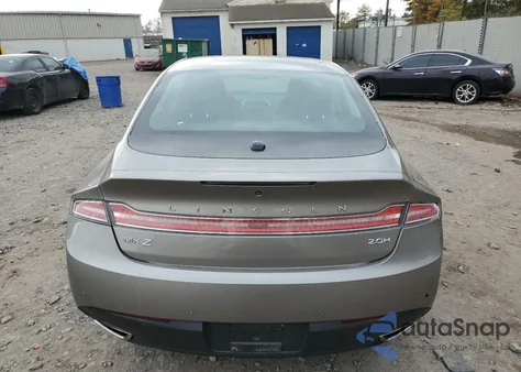 2015 Lincoln Mkz Hybrid из США, поврежденный, VIN 3LN6L2LU3FR622642